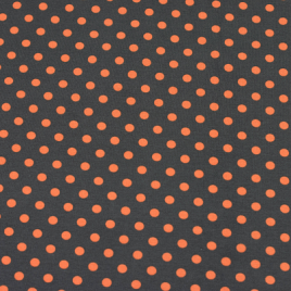 Grijs oranje stip groot